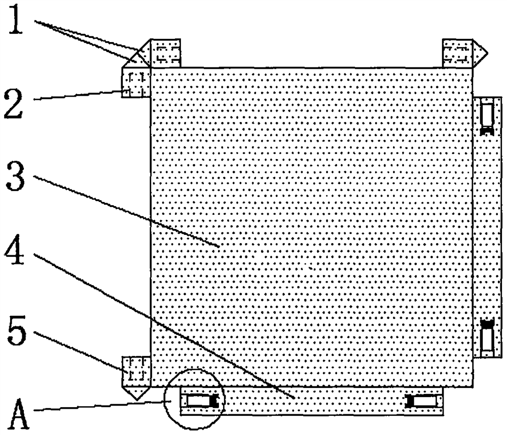 Magnesium calcium silicate heat preservation integrated plate and processing method thereof