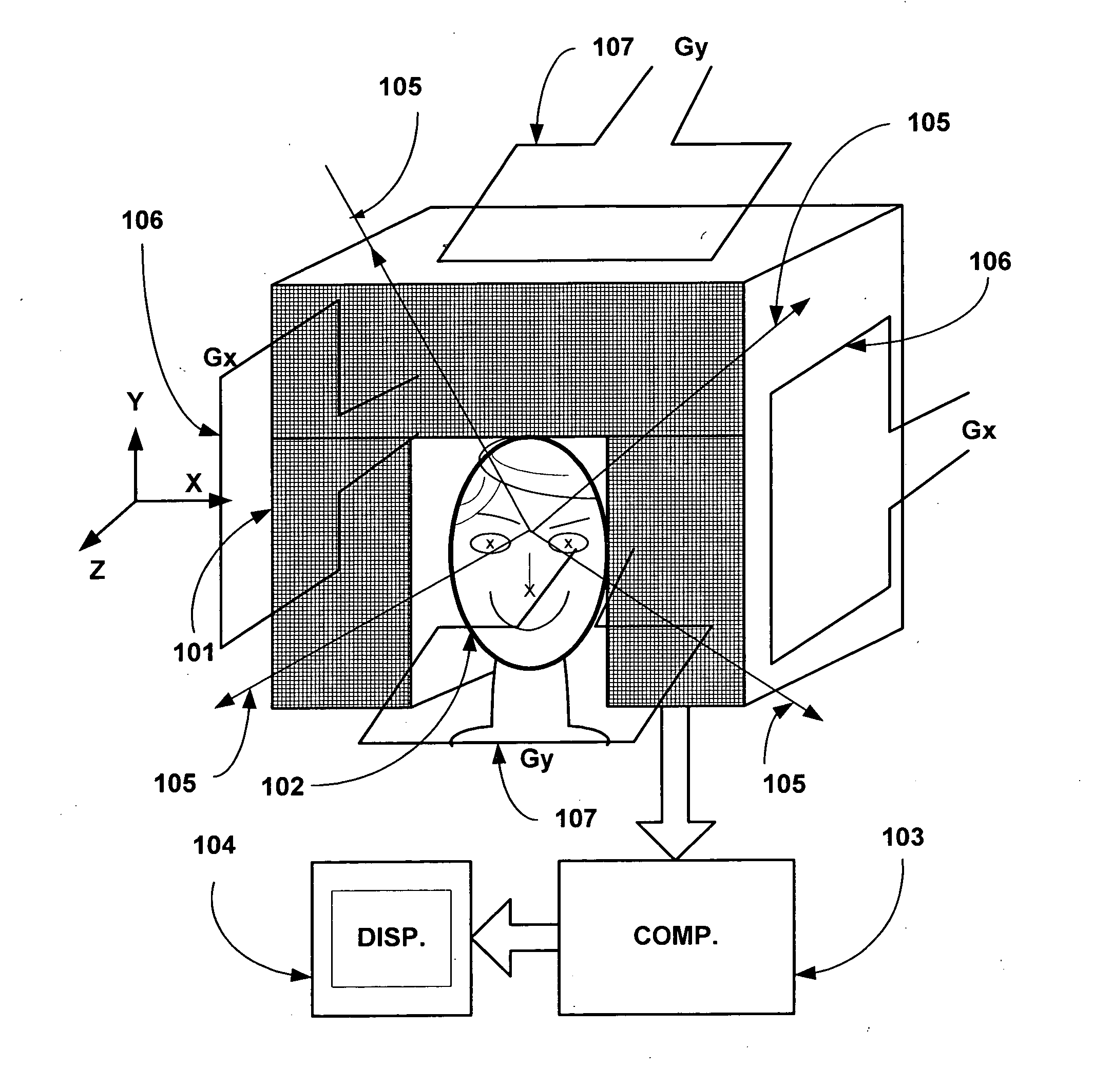 Methods and apparatuses for 3D magnetic density imaging and magnetic resonance imaging