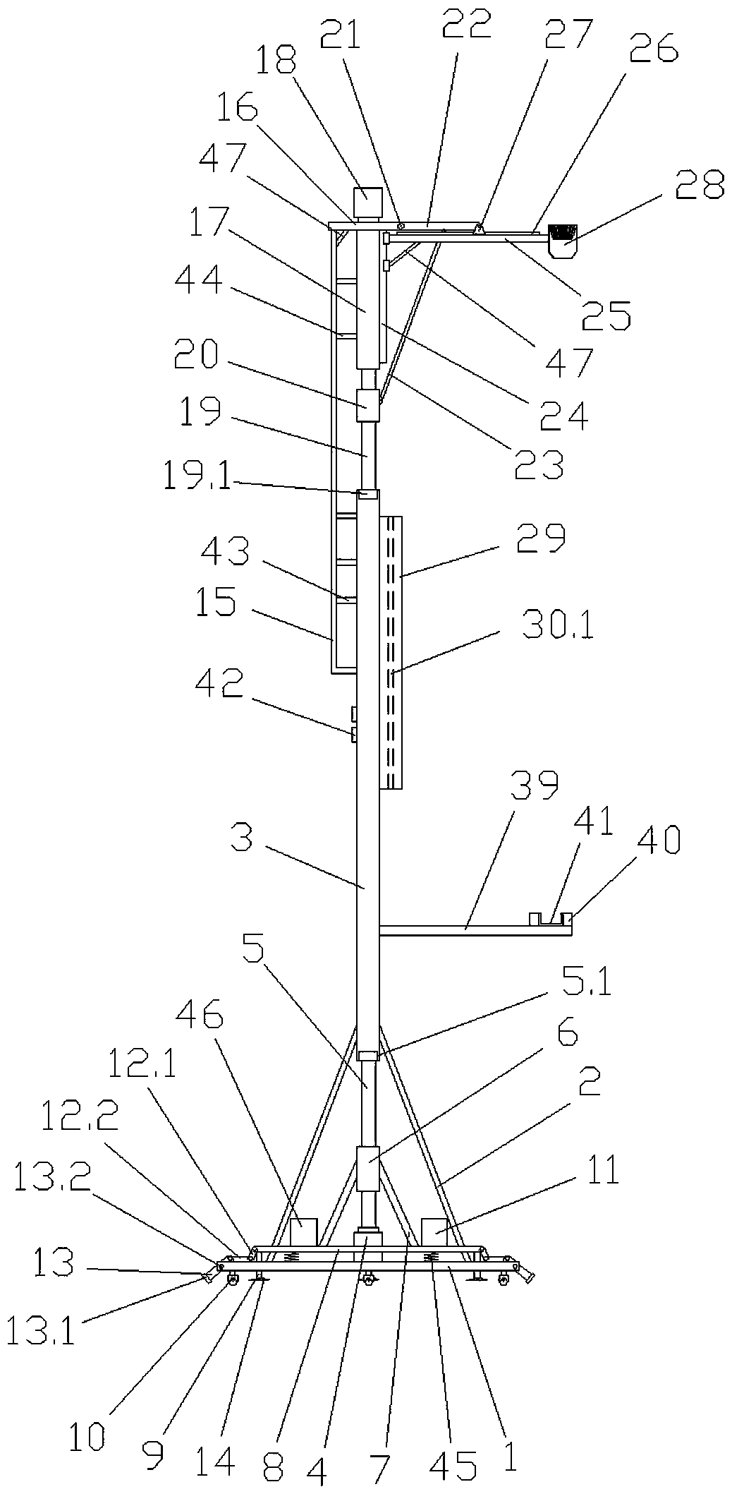 Novel infusion rod equipment