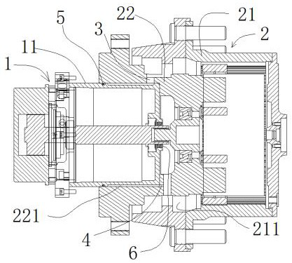 Method for cooling motor by using lubricating oil in two-in-one electric drive assembly