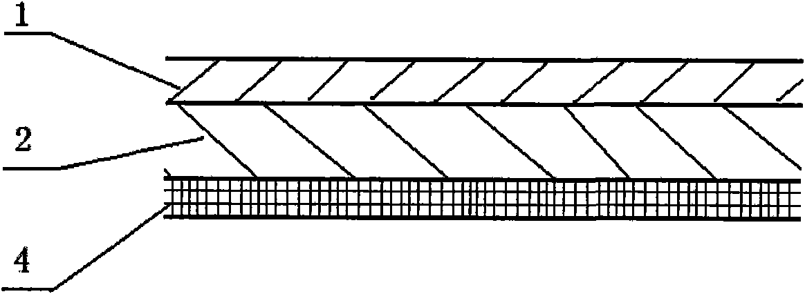 Asphalt modified thermoplastic polyolefin water-proof coiled material and preparation method thereof