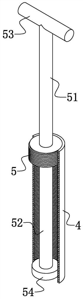 Equipment for sampling different layers of soil profile