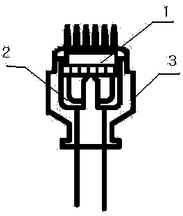 Square micro-needle massager manufacturing technical process