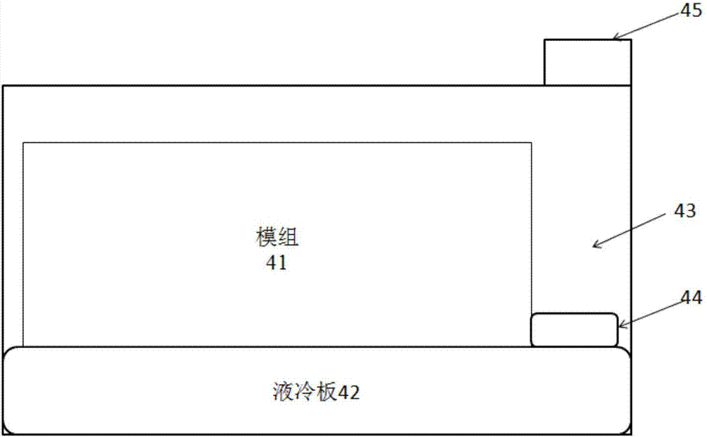 Thermal runaway control system for lithium ion battery pack of new energy automobile, and battery pack