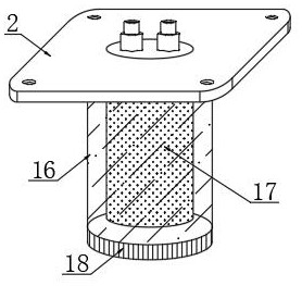 Industrial environment gas purification and dust removal device