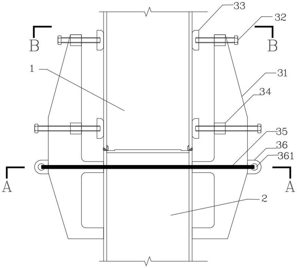 Steel column construction site splicing installation positioner