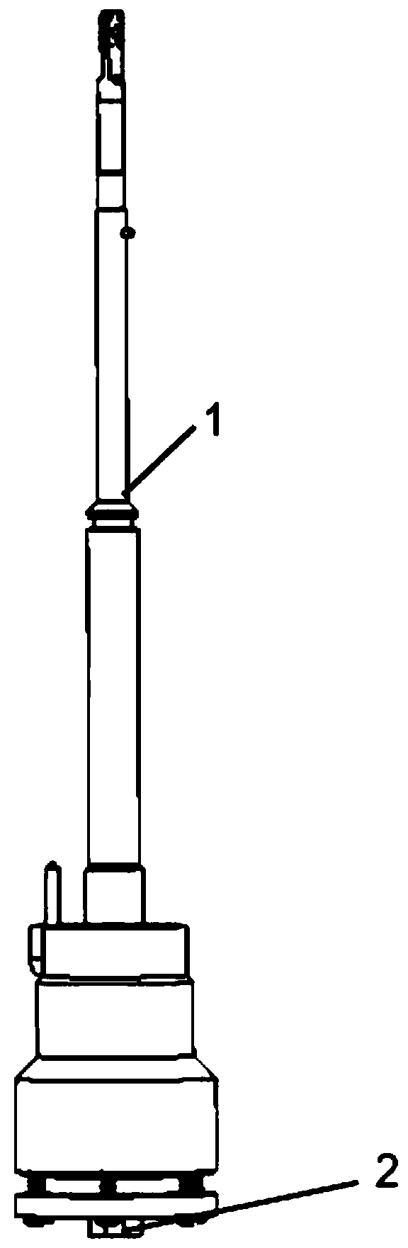 Optical sample rod system for in-situ liquid and gas environment transmission electron microscope