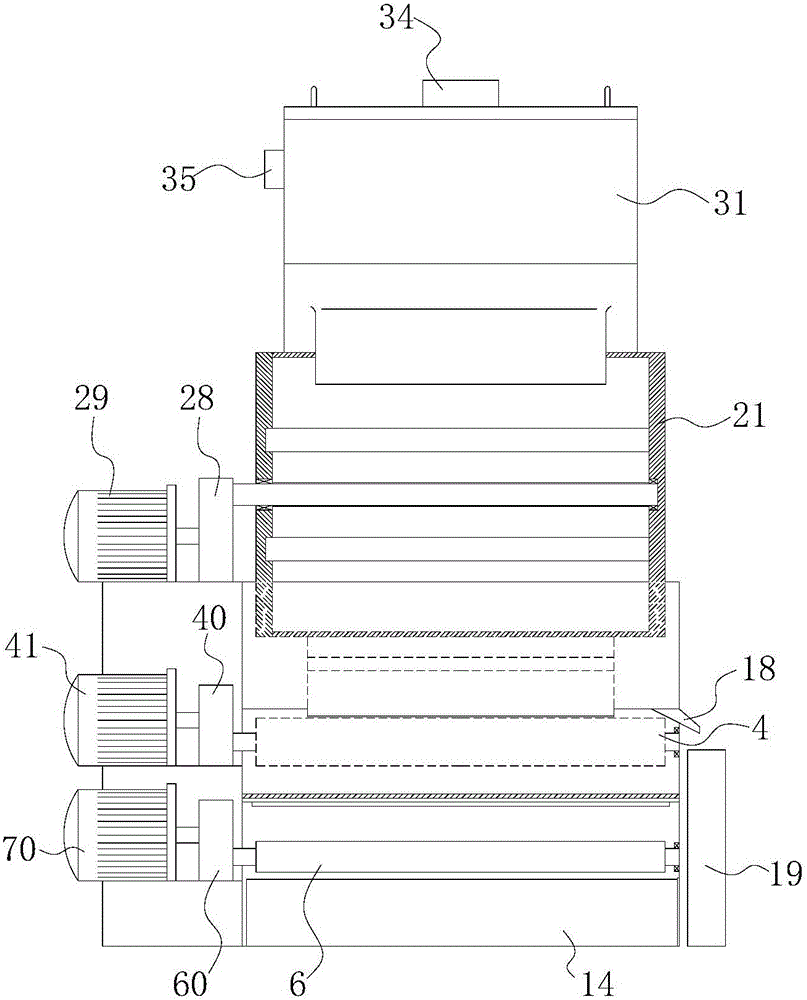 Hollow capsule sorting device with dual-effect sterilization double stations