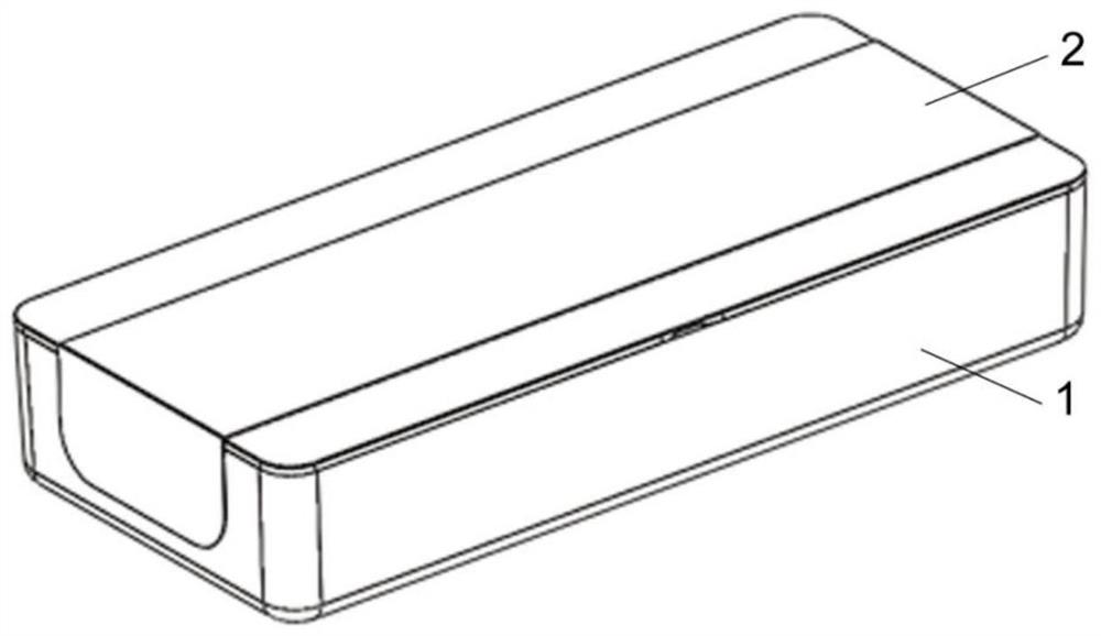 Cigarette case and manufacturing process thereof