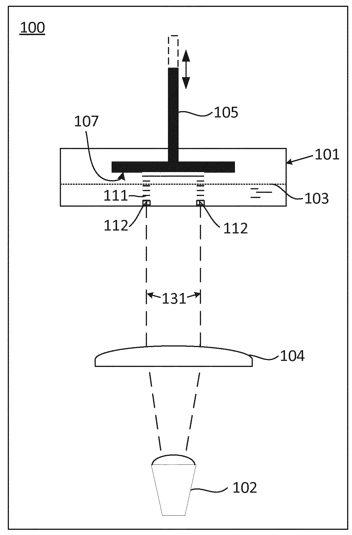 Additive manufacturing arrangement with shared radiation source