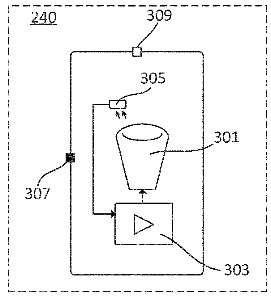 Additive manufacturing arrangement with shared radiation source