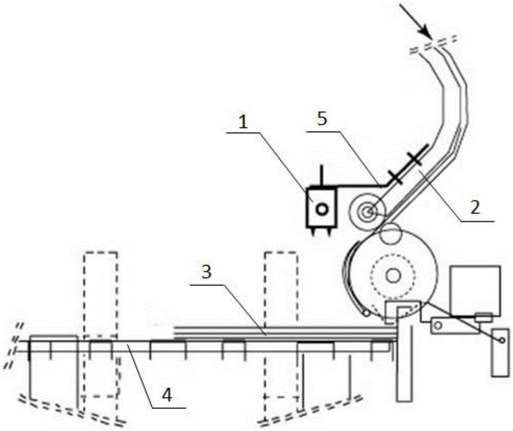 Electrostatic elimination device used for high-speed digital printer