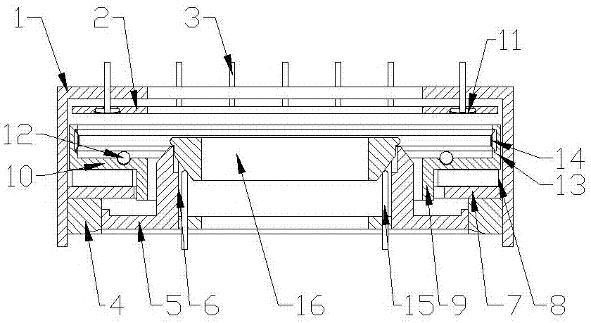 Fit coaxiality adjuster of bearing outer frame and bearing inner frame