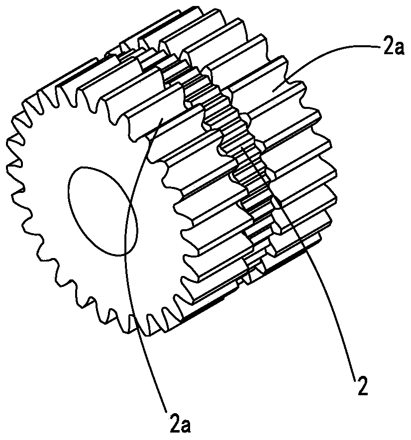 Continuous fiber carbon 3D printing selective intermittent feeding device