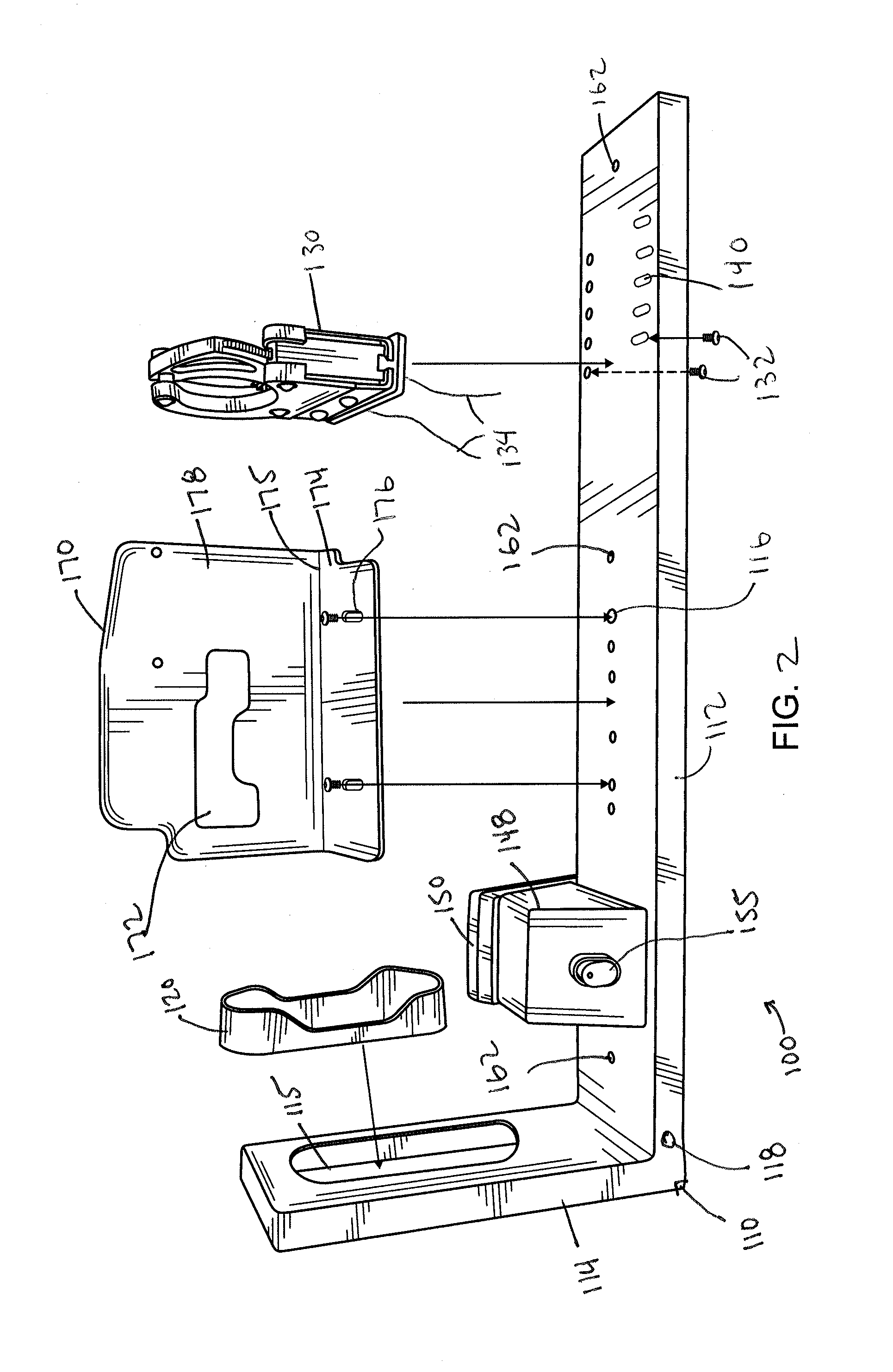 Locking Gun Rack System With Quick Deployment