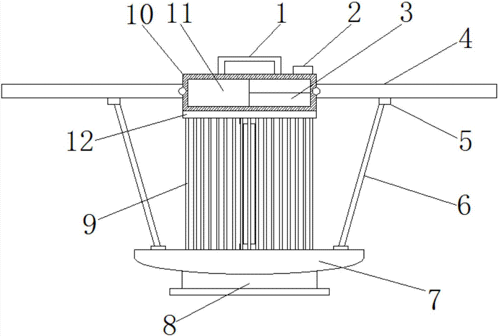 Portable solar insecticidal lamp