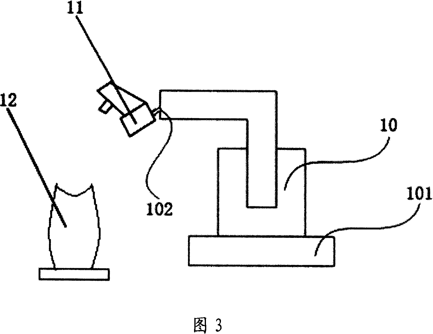 Workpieces reference frame marking method based on relative measurement