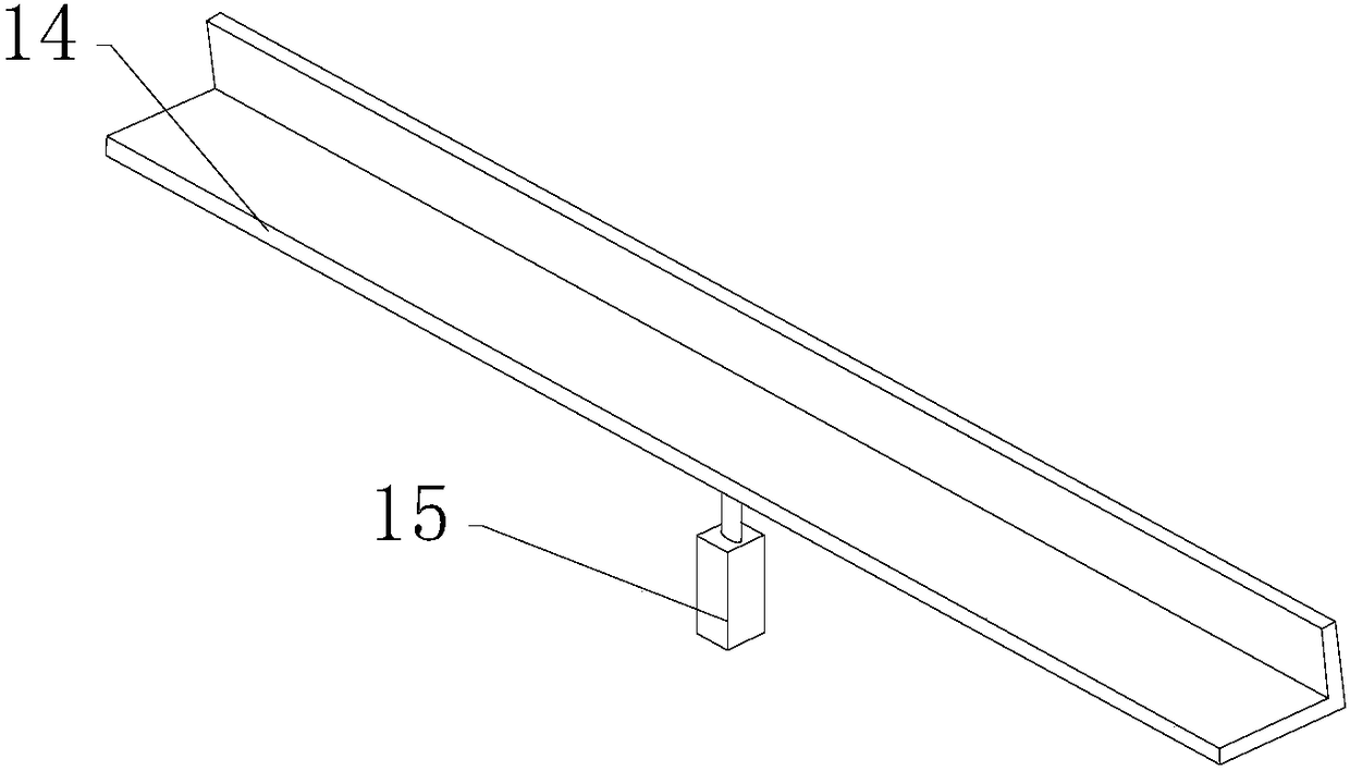 Collecting frame for steel pipe production technical services