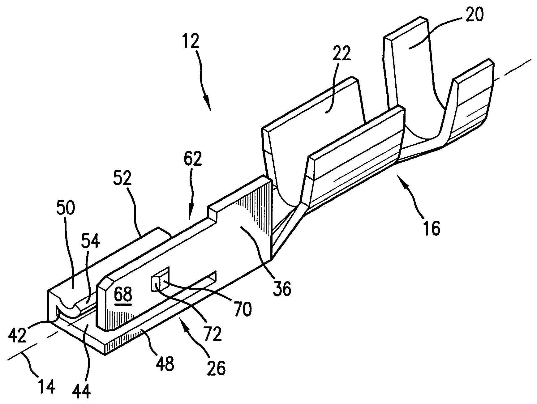 Standardized electrical terminal