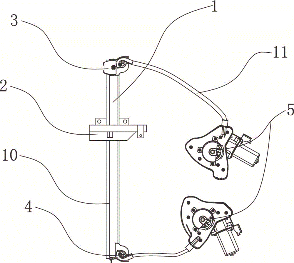 Unlocking device for lifting of car window glass