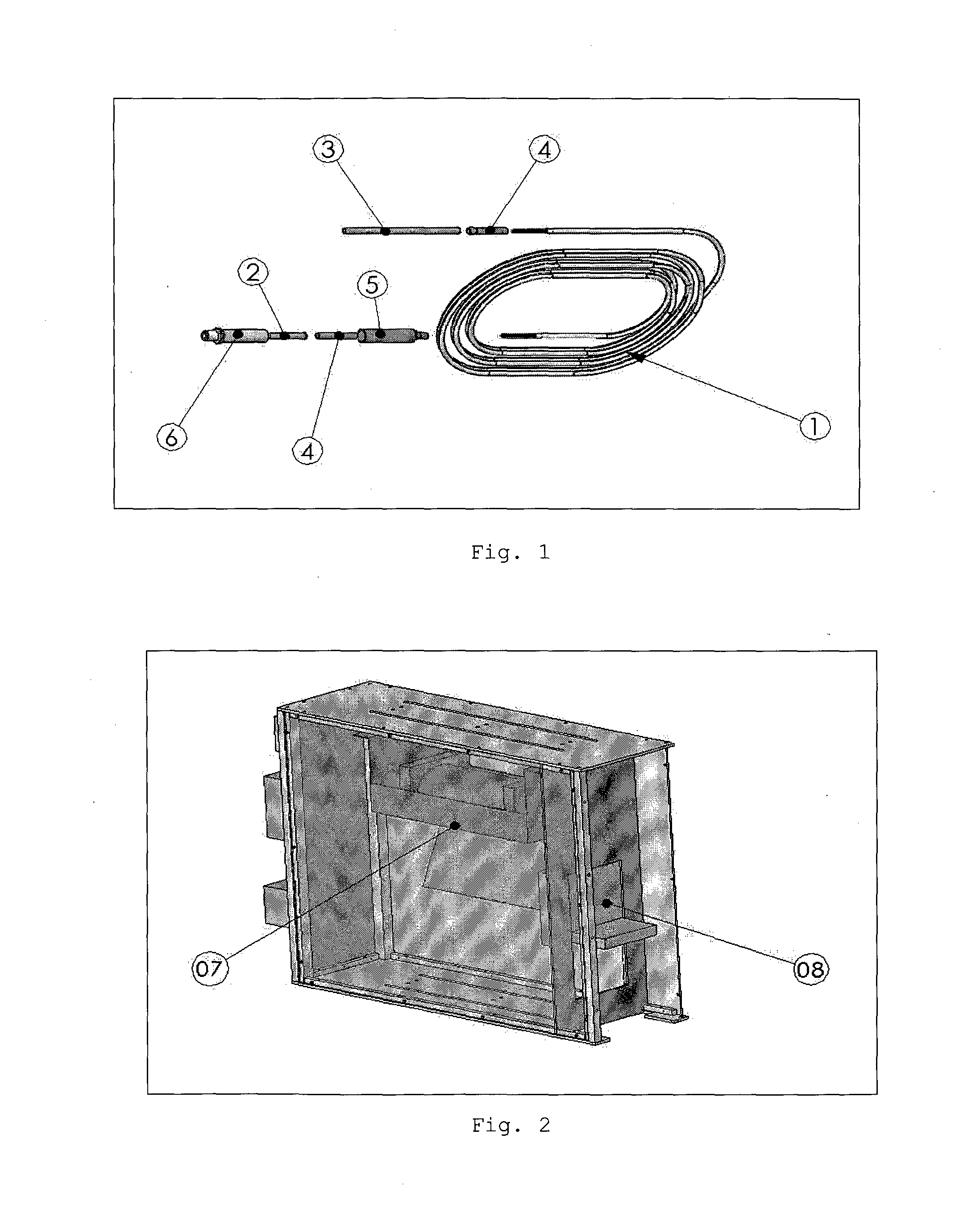 Method for production of local illumination patch cord and corresponding patch cord