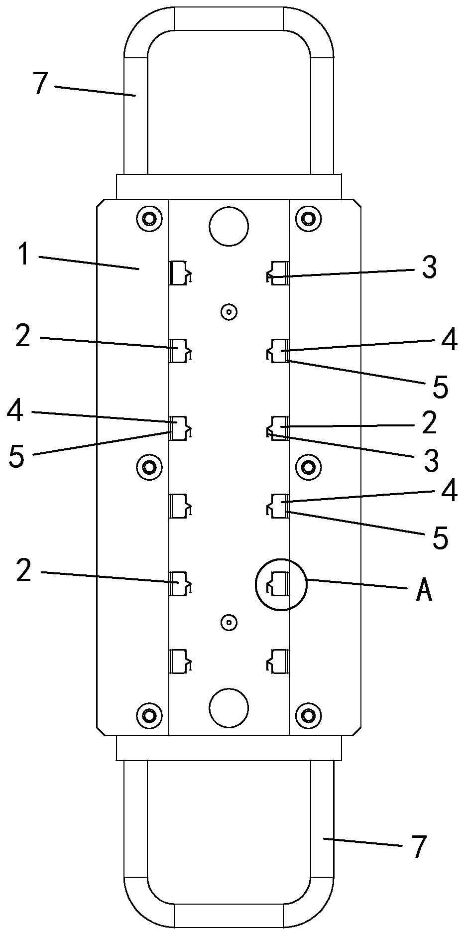 Needle insertion carrier for thumb-tack needle body