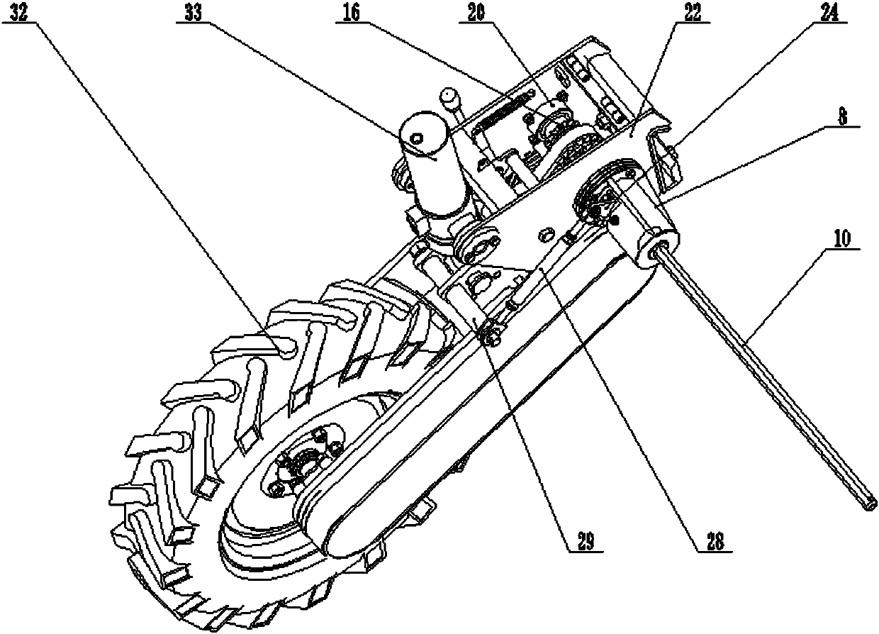 Main transmission clutch of non-tillage precise sowing machine