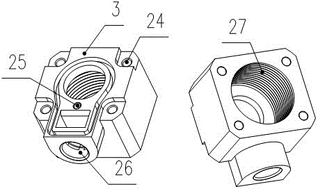 Close coupled pump electromagnet with electromagnetic shielding function