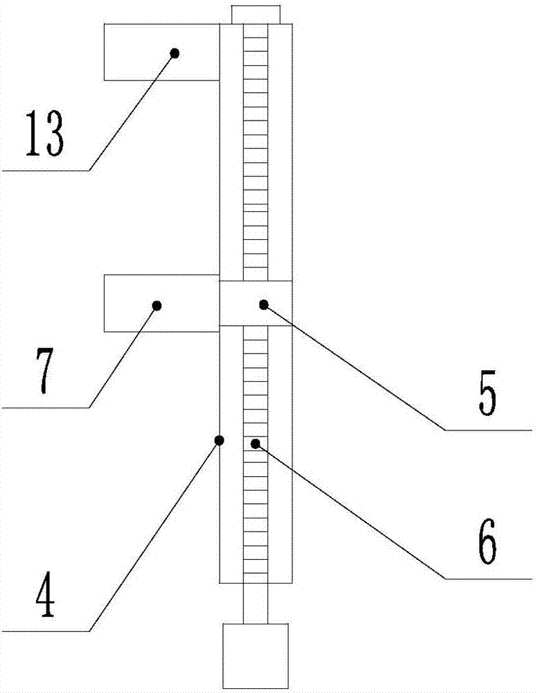 Welding jig for exhaust manifold heat dissipation auxiliary fixing frame