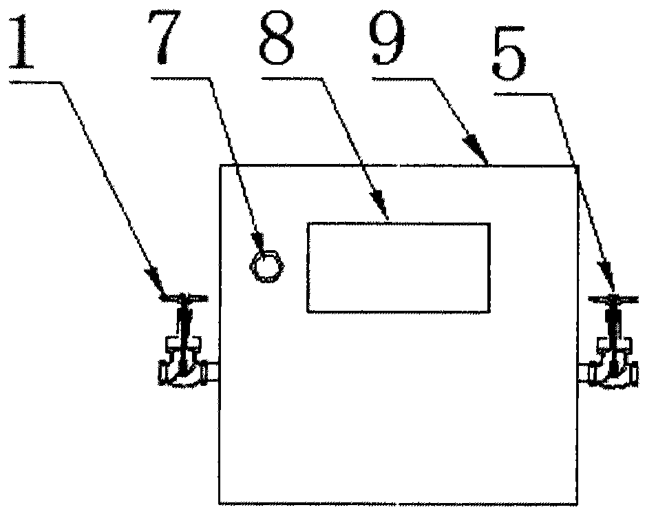 Wall-mounted water purifying device with ultraviolet sterilization function