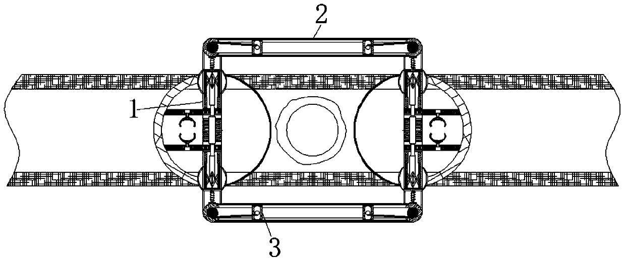 Wound cleaning device for nursing patients with peripheral vascular diseases