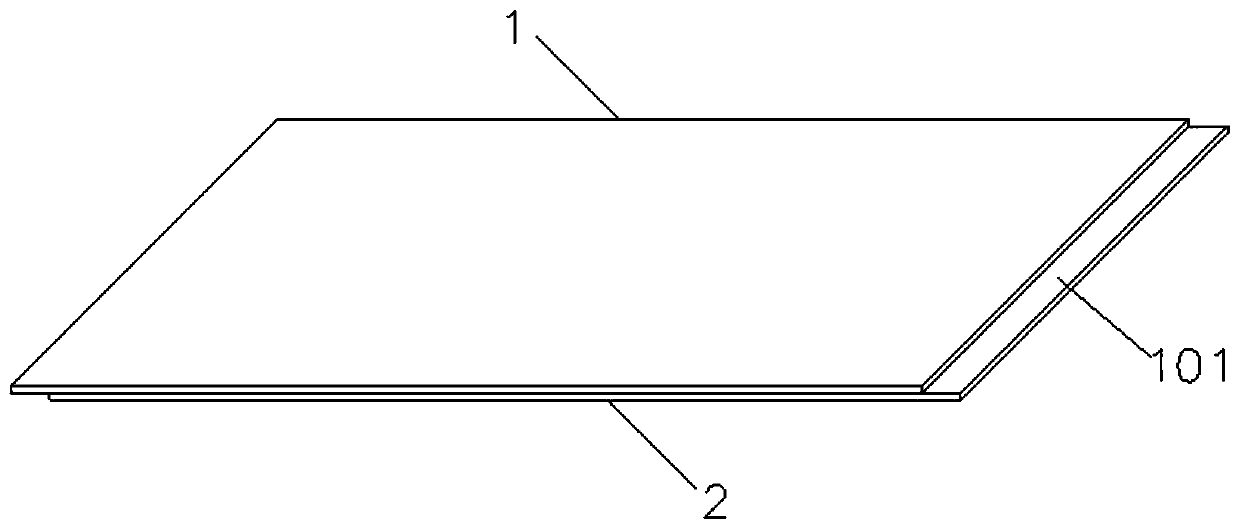 Double-layer lapping-hole-free paper tube composite filter tip and forming equipment