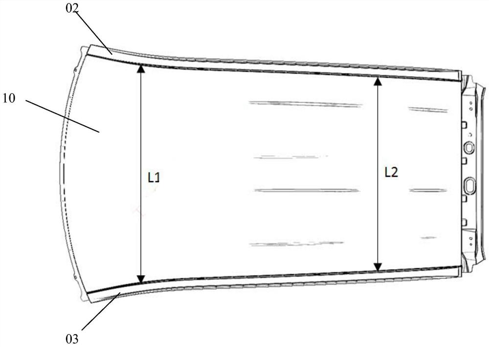 Automobile luggage rack and automobile