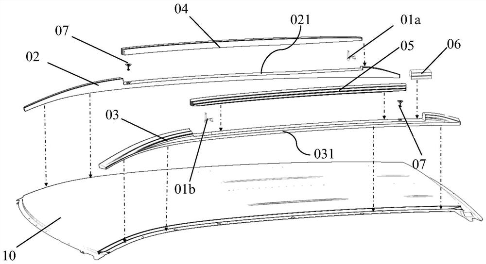 Automobile luggage rack and automobile