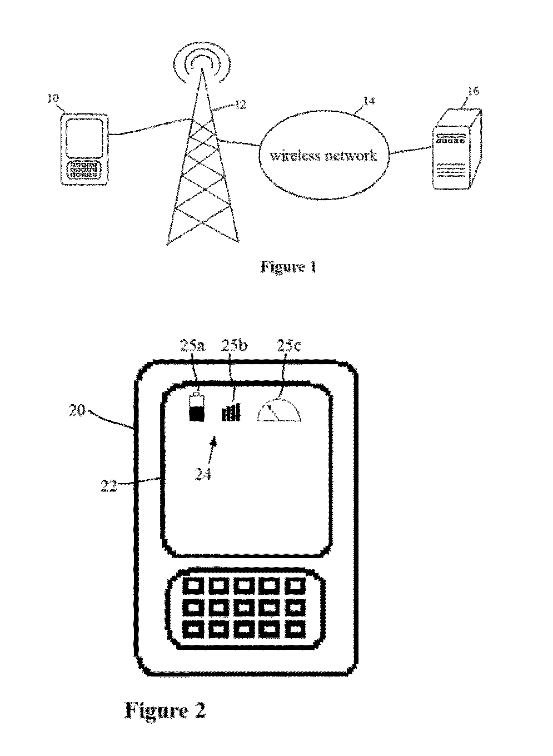 Plan strength meter for a mobile device