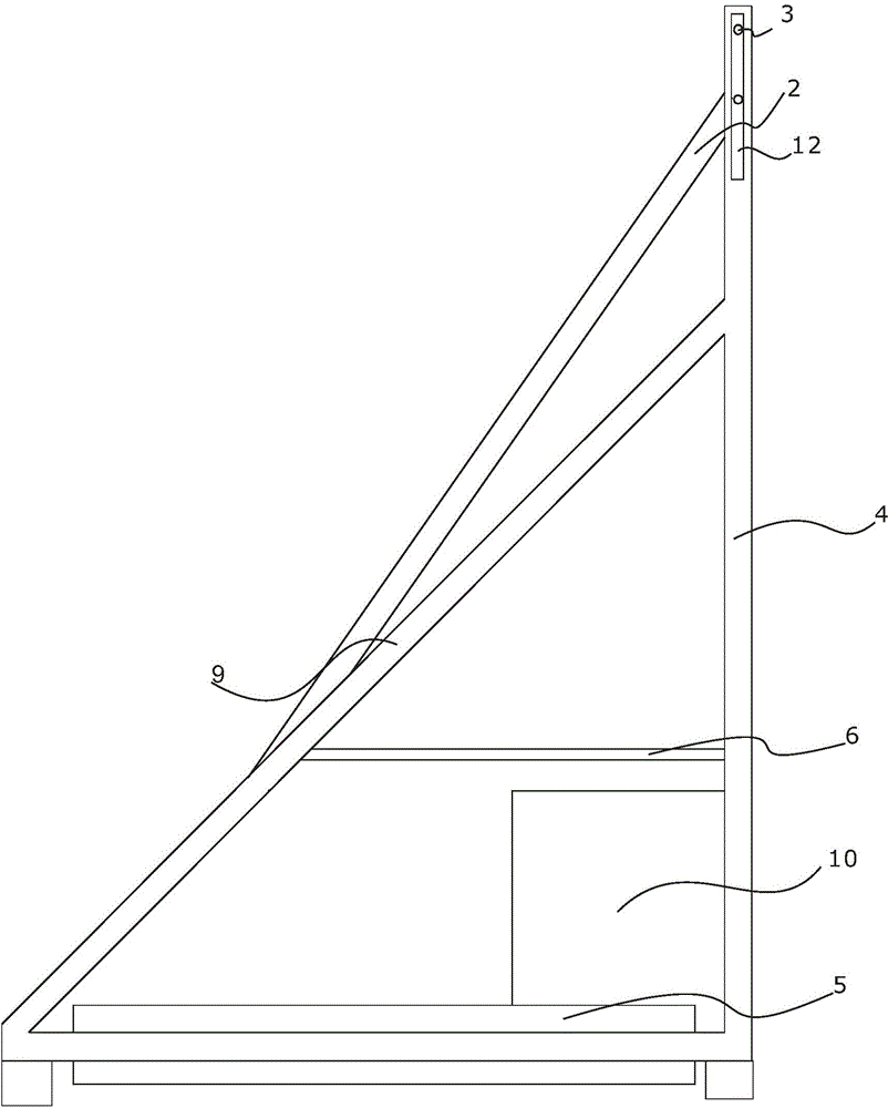 Steering bending frame for plastic package