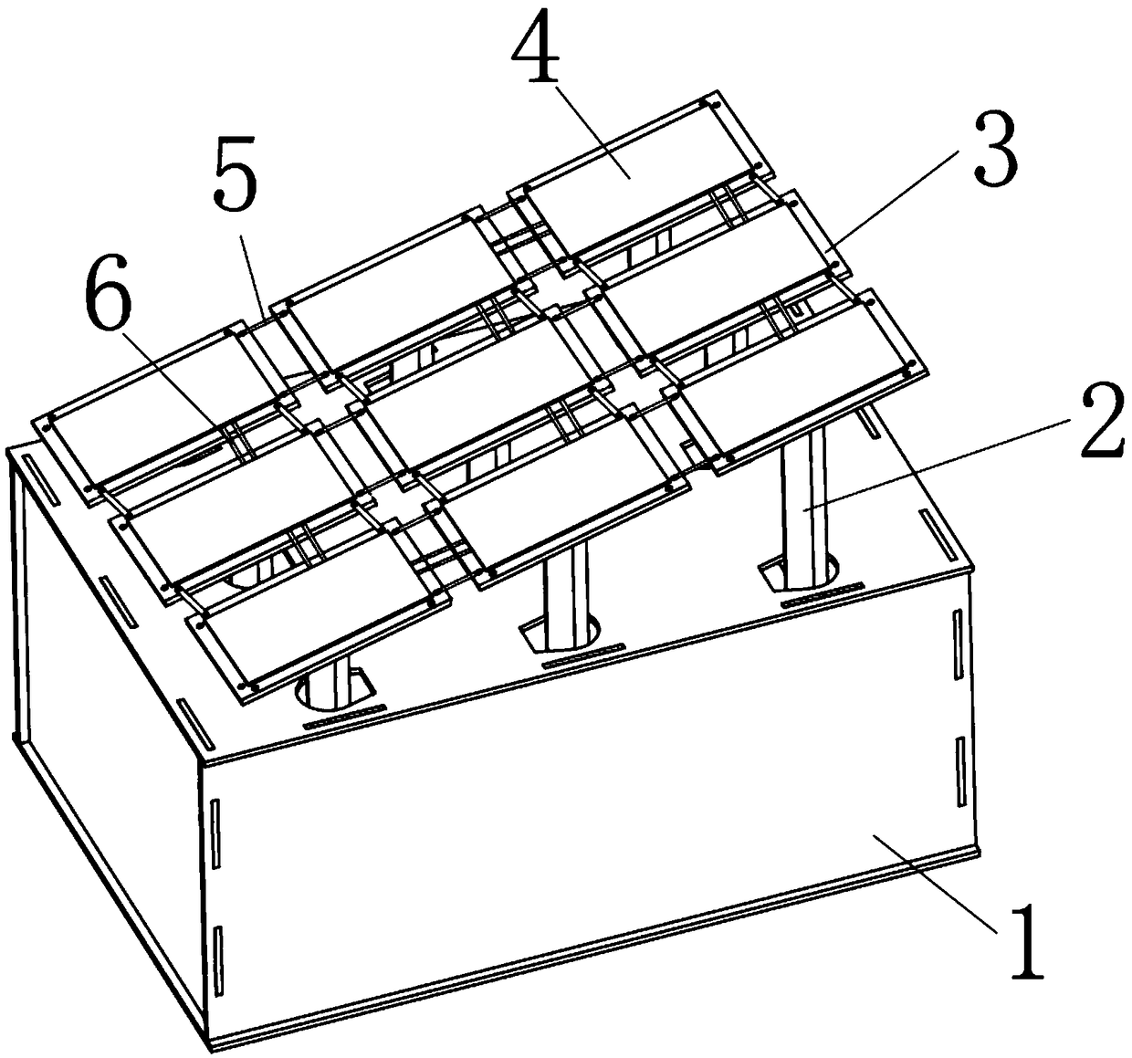 Solar charging device