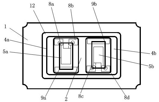 Quartz crystal resonator with low acceleration sensitivity