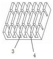 Heat radiation device of electronic component