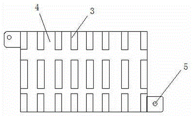 Heat radiation device of electronic component