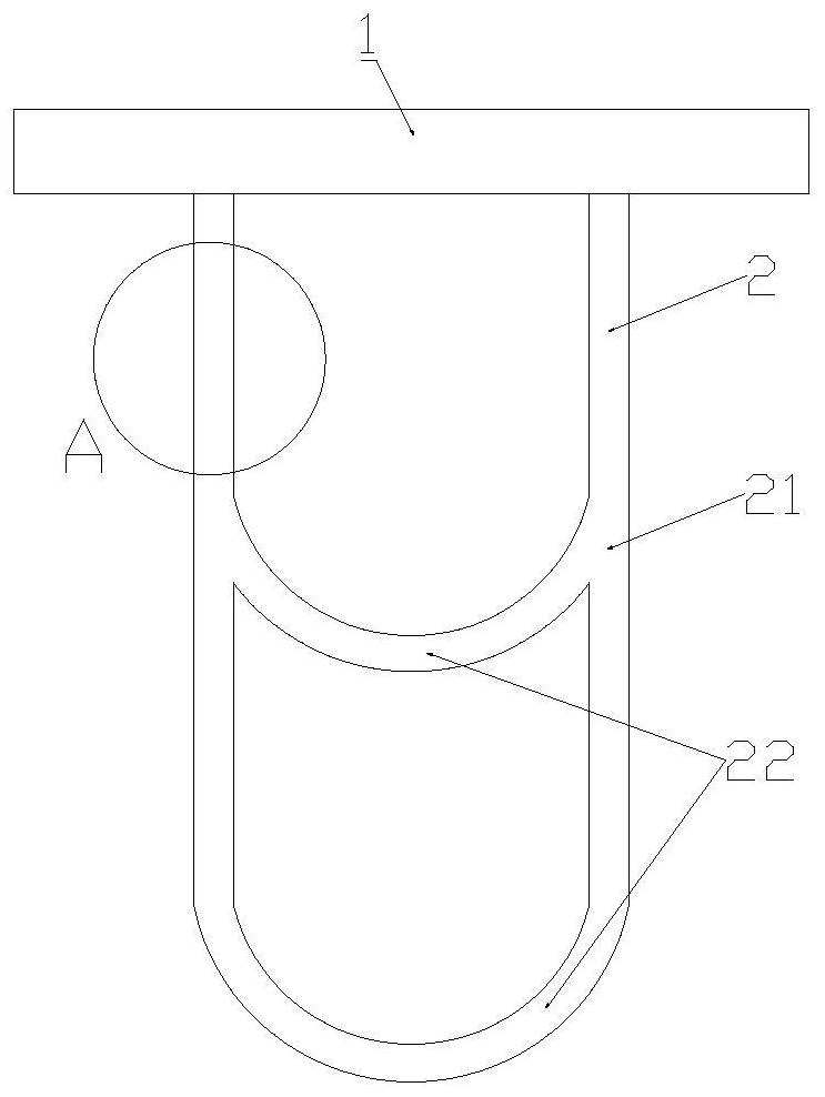 Electric heating tube with high output power and high heat transfer efficiency