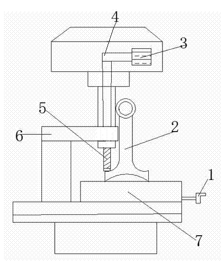 Milling cutter guide fixing device