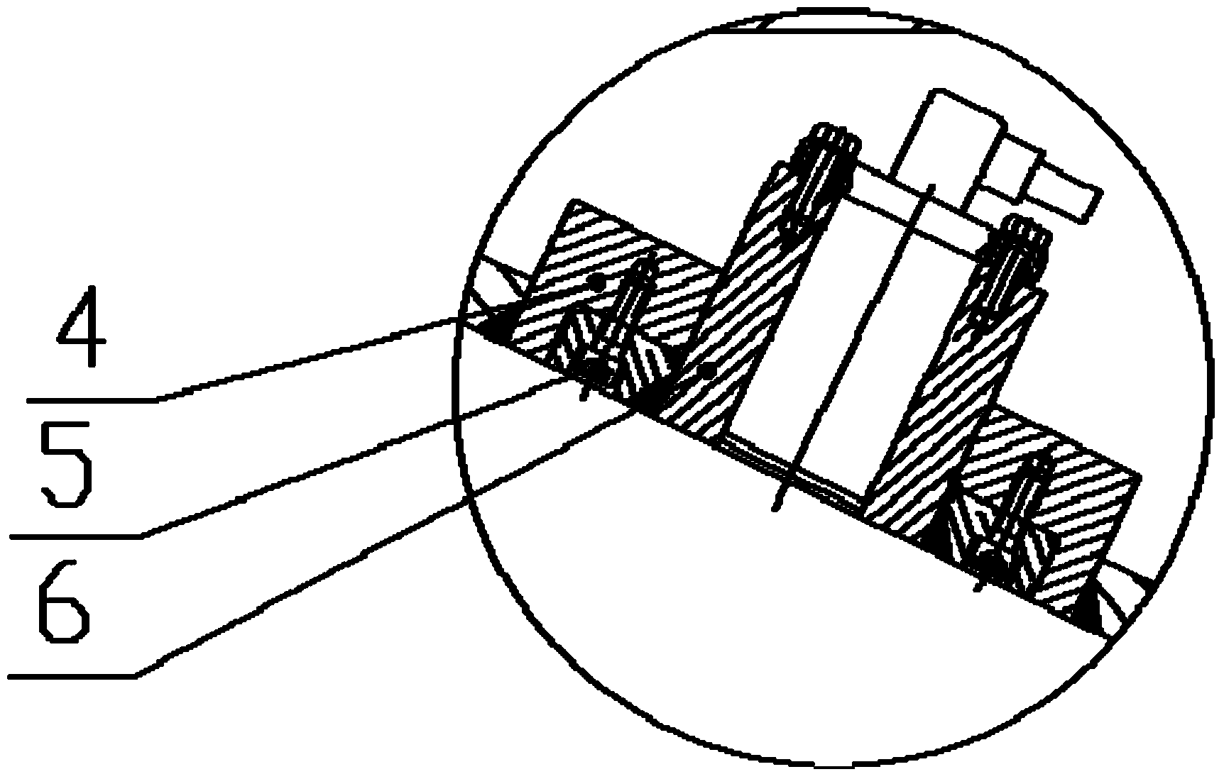 Device for judging whether or not earth pressure balance shield earth chamber is full