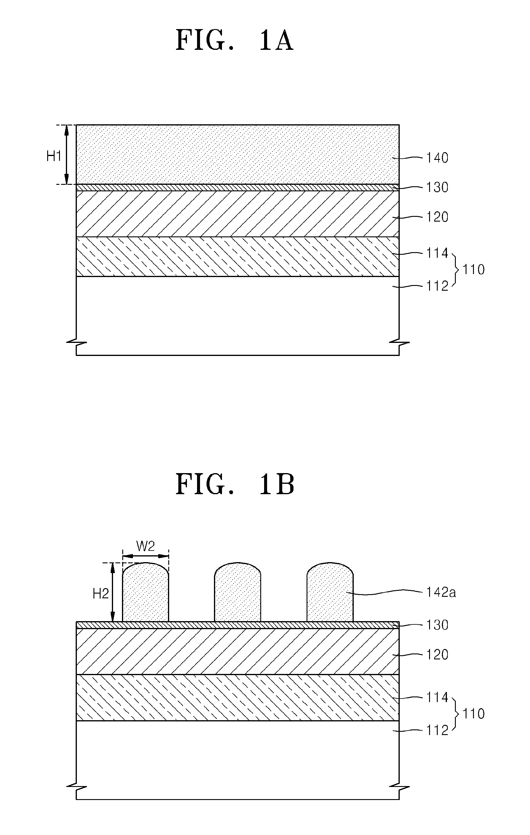 Methods of forming fine patterns and methods of fabricating semiconductor devices