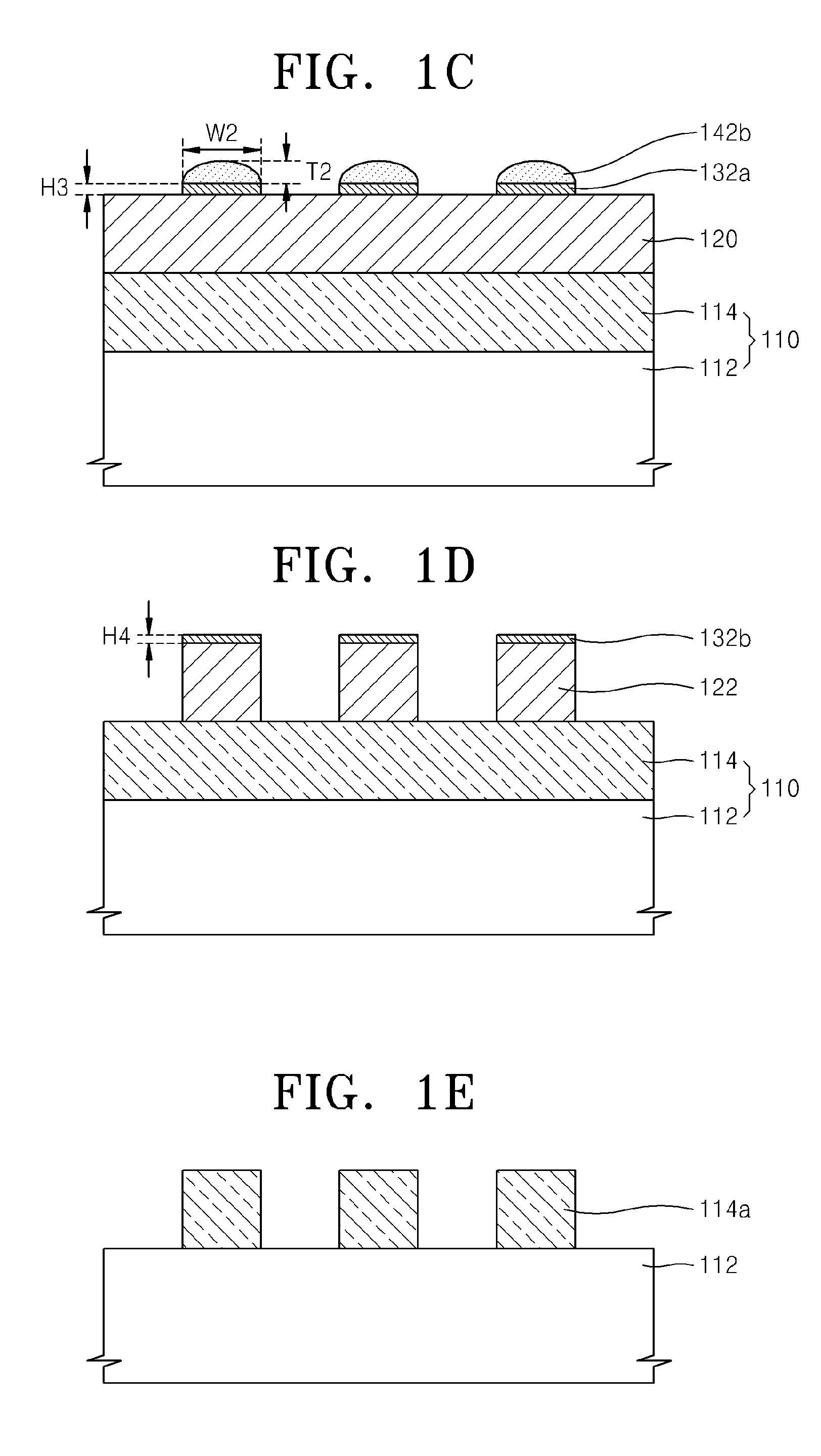 Methods of forming fine patterns and methods of fabricating semiconductor devices