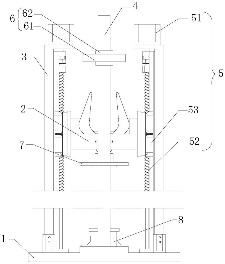 Automatic circulation impact fatigue test device