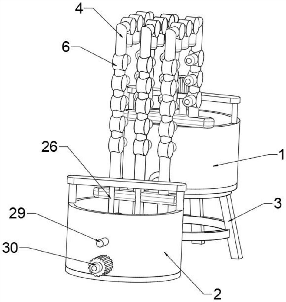 Sewage treatment equipment with friction nano-generator