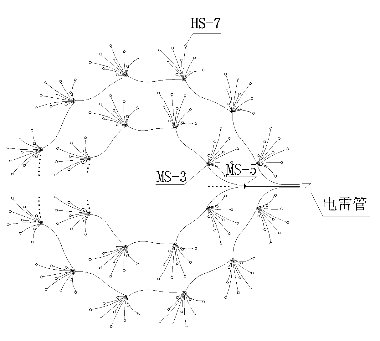 Demolition blasting method for reinforced concrete bracing