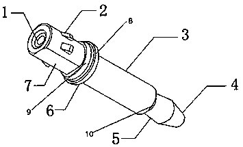 Novel optical fiber adapter tube