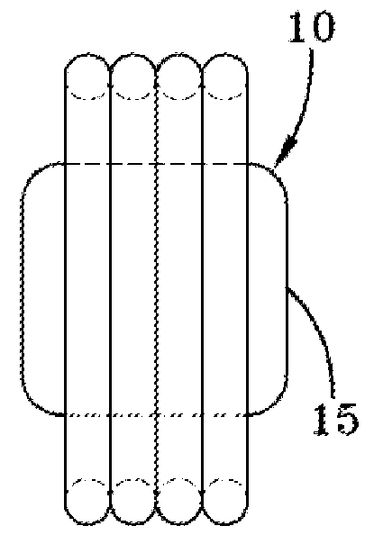 Tire bead separation method and device